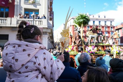 Procesión de Las Palmas de la Iglesia Penitencial de la Santa Vera Cruz