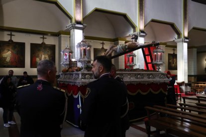 Procesión de la Exaltación de la Luz de Cristo en Valladolid.