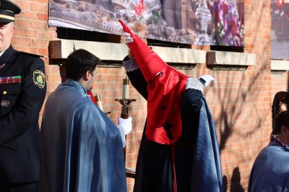Procesión de la Exaltación de la Luz de Cristo en Valladolid.