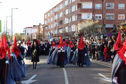 Procesión de la Exaltación de la Luz de Cristo en Valladolid.