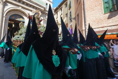 Procesión Ofrecimiento de los Dolores en la iglesia De la Vera Cruz.