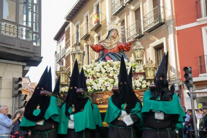 Procesión Ofrecimiento de los Dolores en la iglesia De la Vera Cruz.