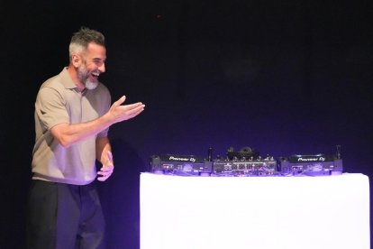 Un momento del desfile de moda en el Lava de Valladolid.