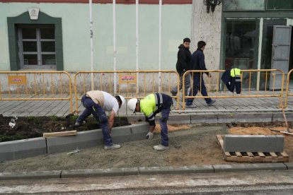 Juan García. 08/04/2026. Valladolid. Obras junto al hotel Marqués de La Ensenada. JUAN GARCÍA.