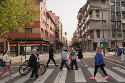 El Paseo de San Vicente en la actualidad.