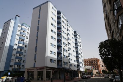 Bloques de edificio del Paseo de San Vicente.