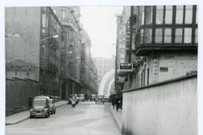 Calle López Gómez durante 1970