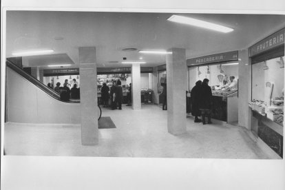 Galerías de alimentación López Gómez en los años 70