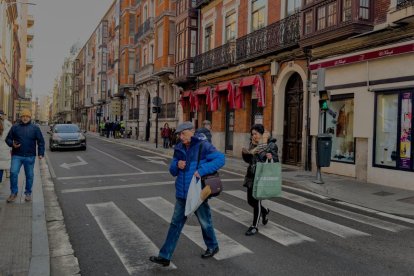 Calle López Gómez en la actualidad