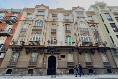 Calle López Gómez en la actualidad