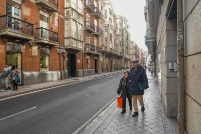 Calle López Gómez en la actualidad