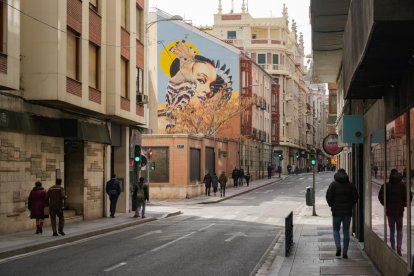 Calle López Gómez en la actualidad