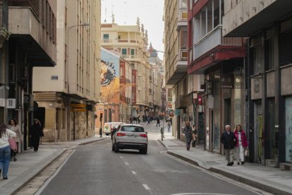 Calle López Gómez en la actualidad