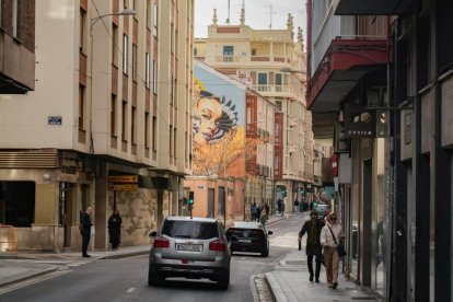 Calle López Gómez en la actualidad