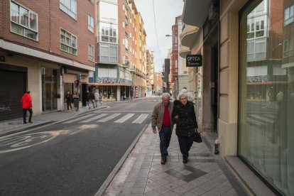 Calle López Gómez en la actualidad