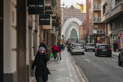 Calle López Gómez en la actualidad