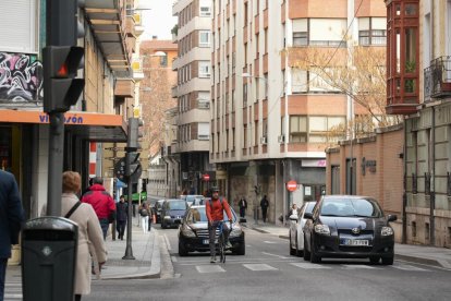 Calle López Gómez en la actualidad