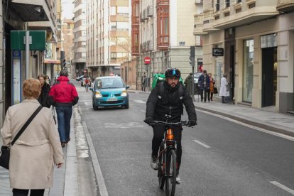Calle López Gómez en la actualidad