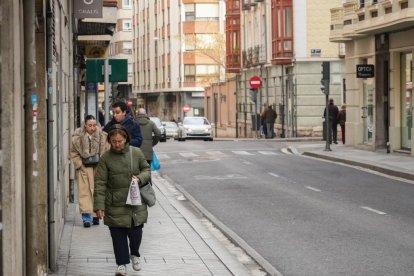Calle López Gómez en la actualidad