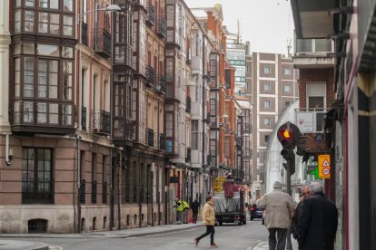 Calle López Gómez en la actualidad