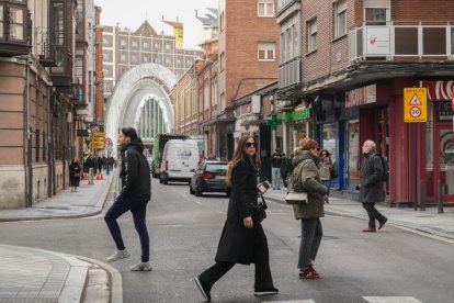 Calle López Gómez en la actualidad