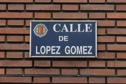 Calle López Gómez en la actualidad