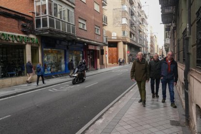 Calle López Gómez en la actualidad
