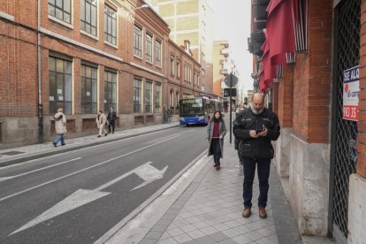 Calle López Gómez en la actualidad