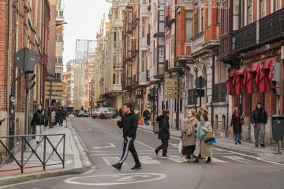 Calle López Gómez en la actualidad