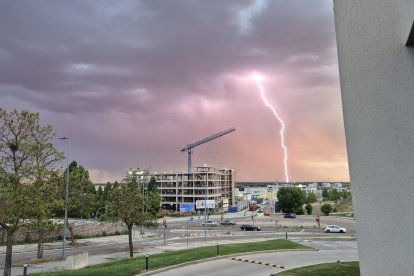 Tormenta en Valladolid