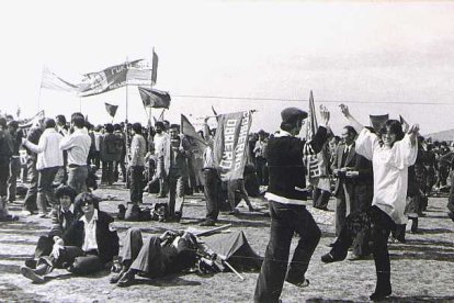 Celebración del Día de Villalar en 1978