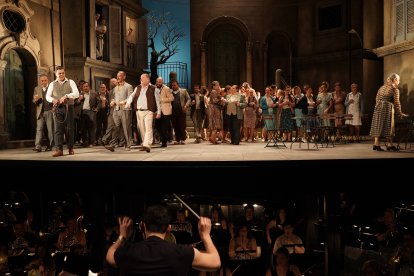 Ensayo general en el Teatro Calderón de las óperas ‘Cavalleria rusticana’ y ‘Pagliacci’