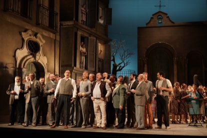 Ensayo general en el Teatro Calderón de las óperas ‘Cavalleria rusticana’ y ‘Pagliacci’