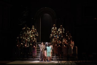 Ensayo general en el Teatro Calderón de las óperas ‘Cavalleria rusticana’ y ‘Pagliacci’