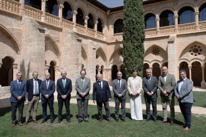 Iberdrola y Las Edades del Hombre renuevan su compromiso para impulsar el Hub de Innovación Cultural en el Monasterio de Santa María de Valbuena.