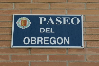 La calle de Valladolid con apellido de 'celebrity'
