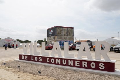 La campa de Villalar espera ya la celebración del Día de Castilla y León.
