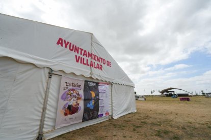 La campa de Villalar espera ya la celebración del Día de Castilla y León.