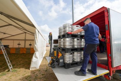 La campa de Villalar espera ya la celebración del Día de Castilla y León.
