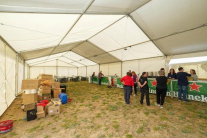La campa de Villalar espera ya la celebración del Día de Castilla y León.