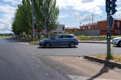Imágenes del asfaltado por zonas de la VA-20.