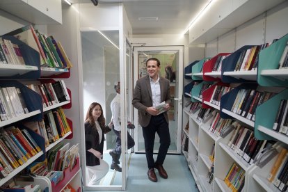 El presidente de la Diputación de Valladolid, Conrado Íscar, presenta las actividades que se va a realizar con motivo del 40 aniversario de los bibliobuses
