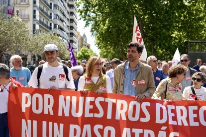 Manifestación del 1 de Mayo en Valladolid.