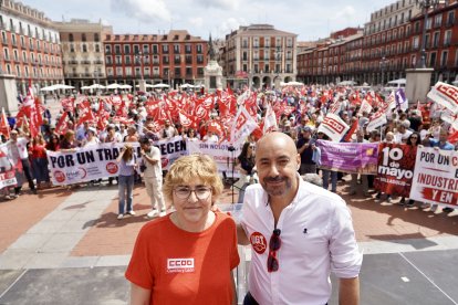 Manifestación del 1 de Mayo en Valladolid.