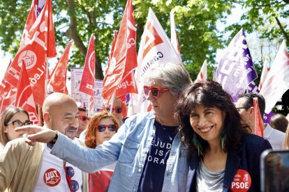 Manifestación del 1 de Mayo en Valladolid.