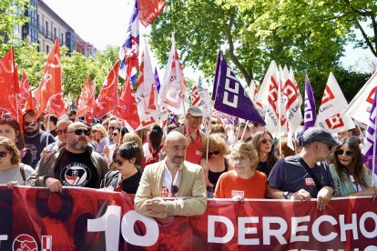 Manifestación del 1 de Mayo en Valladolid.