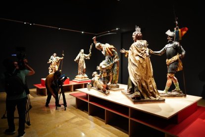 Exposición de Salzillo en el museo nacional de escultura.