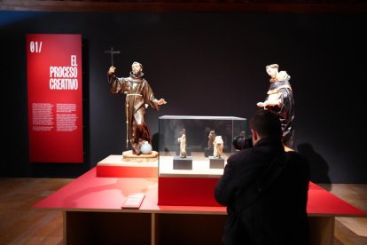 Exposición de Salzillo en el museo nacional de escultura.