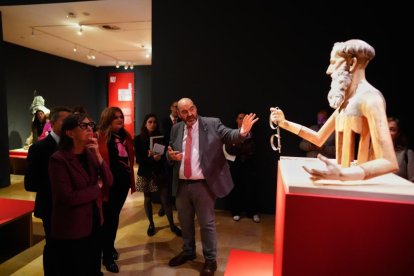 Exposición de Salzillo en el museo nacional de escultura.
