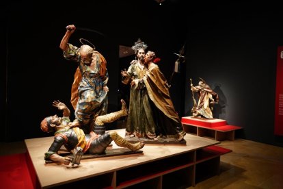 Exposición de Salzillo en el museo nacional de escultura.